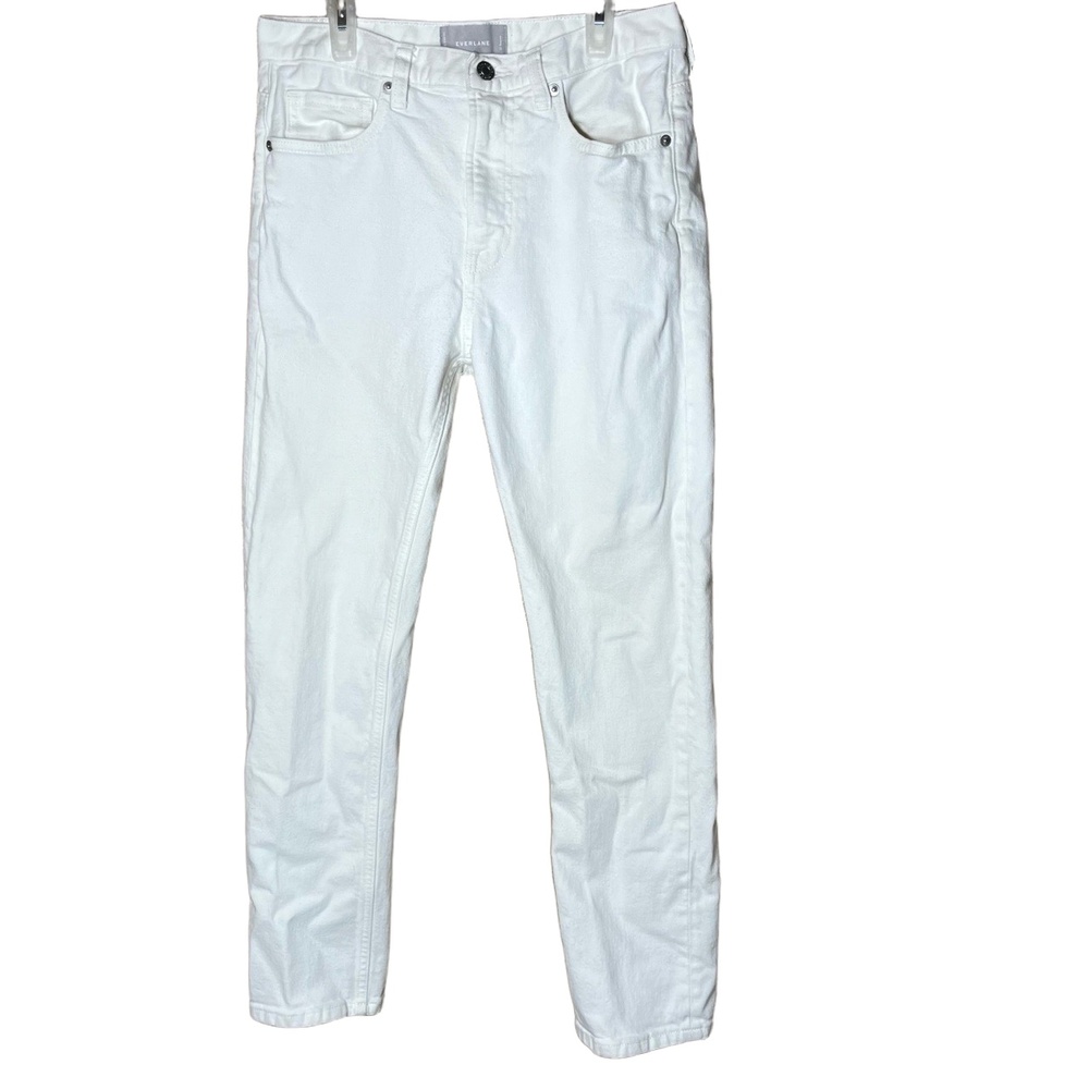 Everlane White Denim Skinny Jeans Casual‎ 27 Regular